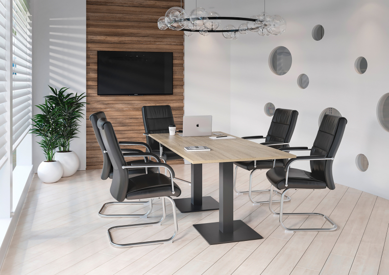 Столы для переговоров Home Office цвет Денвер Светлый