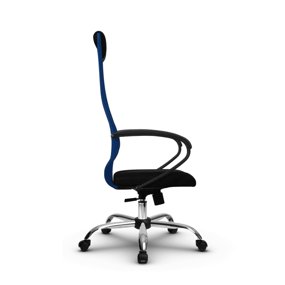 Кресло для руководителя Metta SU-BP-8 (SU-BK130-8) CH / Синий