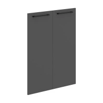 Двери средние Morris Trend MD 42-2 Антрацит 844×18×1132