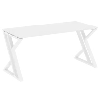Loft Стол рабочий VR.L-SRZ-4.7 Тиквуд тёмный/Чёрный металл 1580×720×750