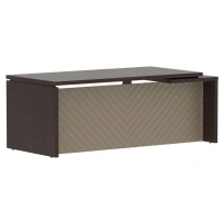 Стол для руководителя левый TLCT 209(L) Венге Магия Z/Капучино 2000×900×750 TORR LUX