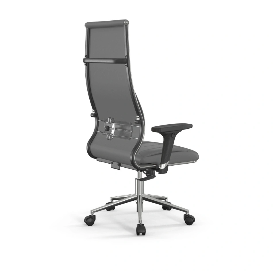 Кресло для руководителя Метта L 1m 46/2D_17852_Infinity Easy Clean_серый