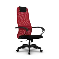 Кресло для руководителя Metta SU-BP-8 (SU-BK130-8) PL / Красный – Красный