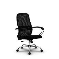 Кресло офисное Metta  SU-CP-8 (SU-СК130-8) CH / Красный – Красный