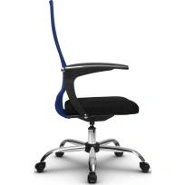 Кресло офисное Metta  SU-CM-8P (SU-СU160-8P) CH / Красный – Красный