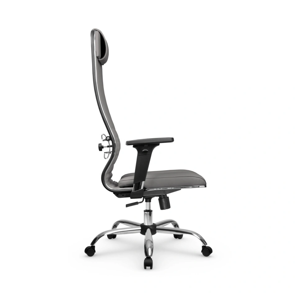 Кресло для руководителя Метта L 1m 38К2/2D_17833_Infinity Easy Clean_серый