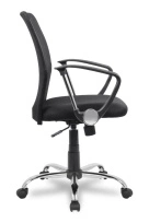 Кресло офисное College H-8078F-5/BROWN Коричневый акрил / Крестовина хром