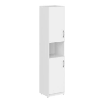 Шкаф для документов высокий левый с двумя глухими дверьми Simple SR-5U.4(L) Дуб Юкон Модерн 386×375×1815