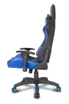 Геймерское кресло CLG-801LXH BLUE кожа PU Синий / крестовина пластик