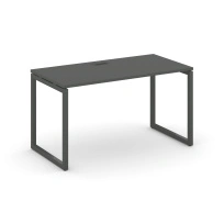 Стол офисный Style Project SN-4O.SP-014 / Дуб Табак – Металл Черный 1580×700×750