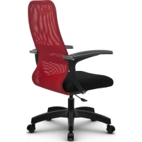Кресло офисное Metta  SU-CM-8P (SU-СU160-8P) PL / Красный – Красный