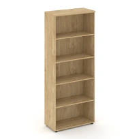 Стеллаж высокий широкий Style Project / SN.STS-100 Тиквуд Светлый / 796×400×1982