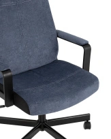 Кресло руководителя TopChairs ST-DOMINGO темно-синий