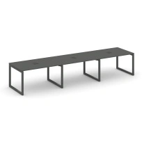 Стол для переговоров Style Project SN-5O.SPRG-024 Акация Лорка/Металл Черный 4740×980×750