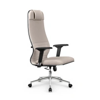 Кресло для руководителя Метта L 1m 38K2/4D_17853_Infinity Easy Clean_черный