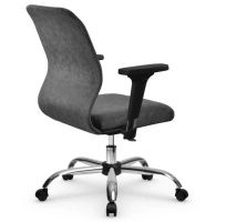 Кресло офисное SU-Mr-4/подл.200/осн.006 черный