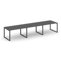Стол для переговоров Style Project SN-6O.SPRG-022.3 Акация Лорка/Металл Черный 3540×980×750