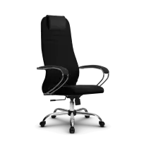 Кресло для руководителя Metta SU-BK-10 (SU-BK131-10) CH / Красный – Красный