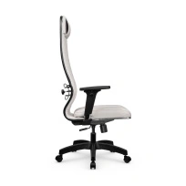 Кресло для руководителя Метта L 1m 40M/2D_17831_Кожа перфорированная NewLeather – Черный