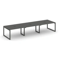 Стол для переговоров Style Project SN-5O.SPRG-054 Акация Лорка/Металл Черный 4740×1180×750