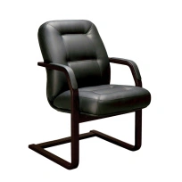 Конференц-кресло Victoria C VCT5130021 чёрный / тёмный орех