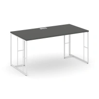 Стол для руководителя Rift Direct RF.SR-024 Дуб Табак / Металл Черный 1580×800×750
