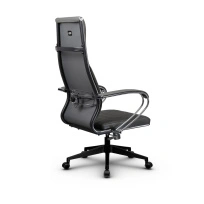 Кресло для руководителя Метта L 1m 44M/K_17832_Кожа перфорированная NewLeather – Черный