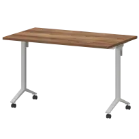 Стол мобильный складной Моби МБ25-120.70 Таксония/Белый