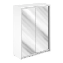 Шкаф-купе высокий Sigma / Корпус: Цвет: темный Дуб, двери: зеркало / SG.718.OD.AL