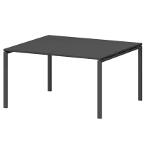 Стол переговорный на металлокаркасе Смарт СМСП-П-12.123.Пр25 Таксония/Белый