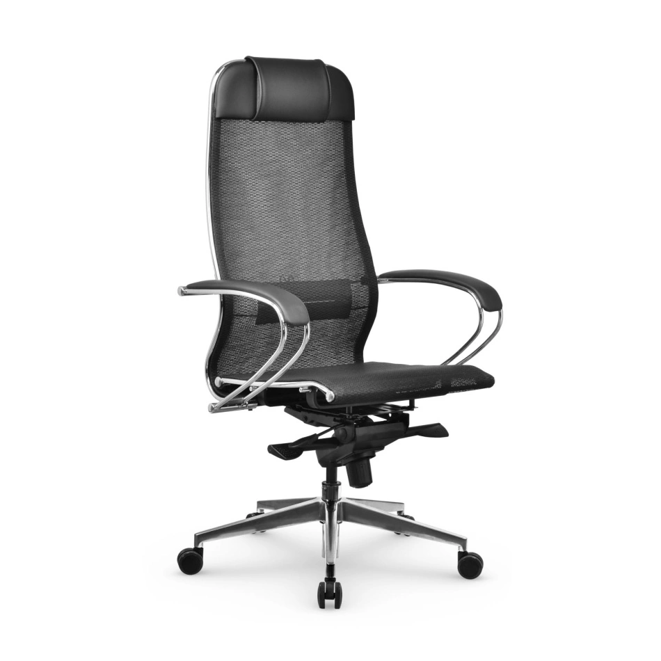 Кресло для руководителя Samurai S-1.041 Infinity Easy Clean черный плюс