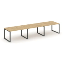 Стол для переговоров Style Project SN-6O.SPRG-024.3 Акация Лорка/Металл Черный 4740×980×750