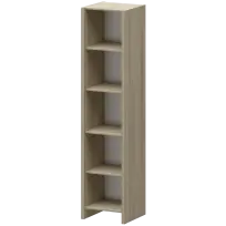 Стеллаж узкий Акцент КТ-41.38 Темный шимо
