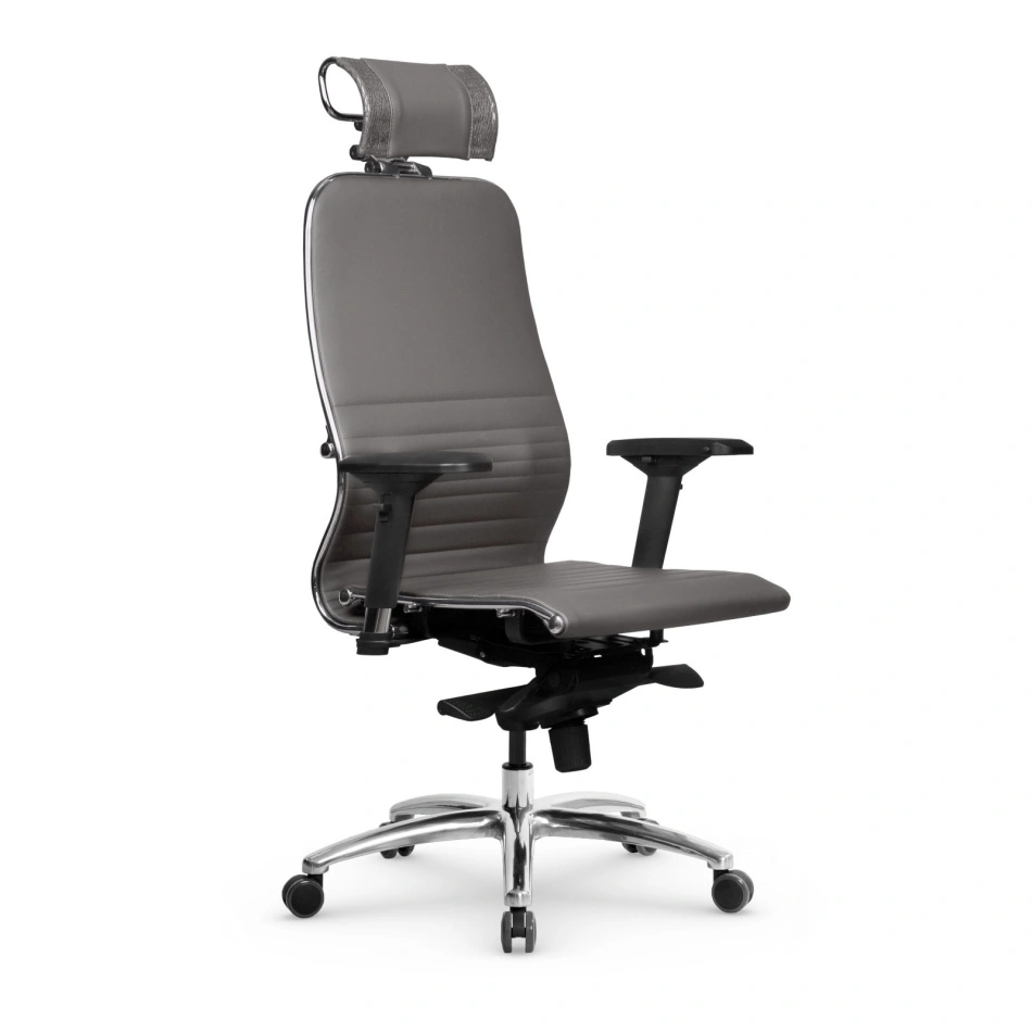 Кресло для руководителя Samurai K-3.04 Infinity Easy Clean серый
