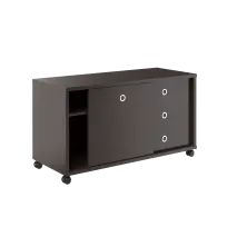 Тумба мобильная с дверью купе B 202.1A Орех Даллас 1200х500х660 BORN