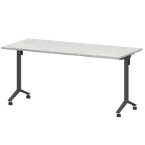 Стол мобильный складной Моби МБ25-160.70 Таксония/Белый
