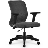 Кресло офисное SU-Mr-4/подл.200/осн.005 черный