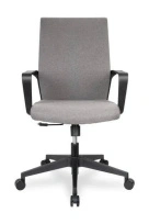 Кресло офисное College CLG-427 MBN-B Grey Ткань Серый / Крестовина пластик