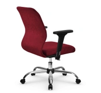 Кресло офисное SU-Mr-4/подл.200/осн.006 черный