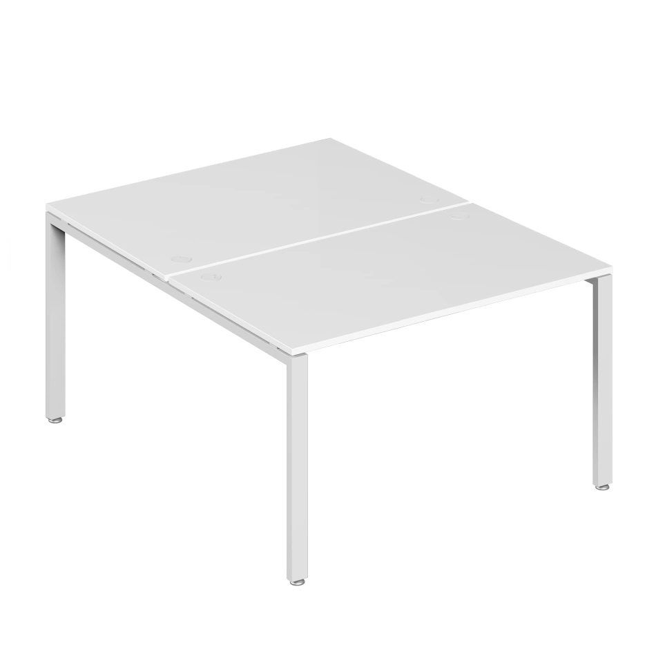 Бенч-система на 2 места Trend Metal TDM32230644 белый