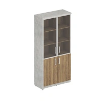 Комплект №15 Wood&Stone / Шкаф К15 / СФ-534803 + СФ-535501 + СФ-535101 + СФ-535512 + СФ-535112