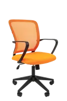 Кресло офисное Chairman 698 Россия TW-69 красный