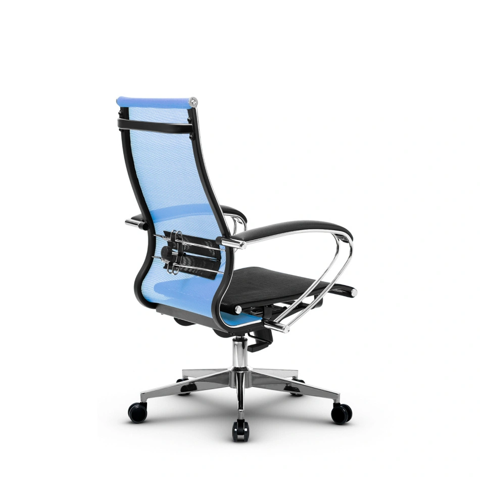 Кресло офисное METTA B 2m 9/K131 (Васильковый ), Основание 17834