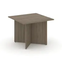 Стол для переговоров квадратный Style Project SN-D.SPRG-003 Акация Лорка/Белый 980×980×750