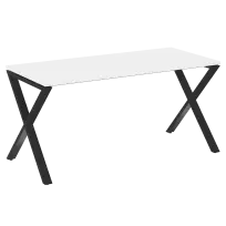 Loft Стол рабочий VR.L-SRX-4.7 Тиквуд тёмный/Чёрный металл 1580×720×750