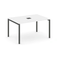 Стол для переговоров Style Project SN-4P.SPRG-003 Акация Лорка/Металл Черный 1380×980×750