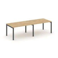 Стол для переговоров Style Project SN-5P.SPRG-011.3 Акация Лорка/Металл Черный 1960×980×750