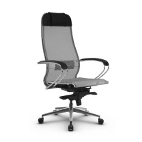 Кресло для руководителя Samurai S-1.041 Infinity Easy Clean черный плюс