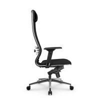 Кресло для руководителя Метта L 1m 38K2/4D_17839_Кожа перфорированная NewLeather – Темно-коричневый