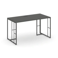 Стол офисный Rift RF.SP-014 Дуб Табак/Металл Черный 1580×700×750
